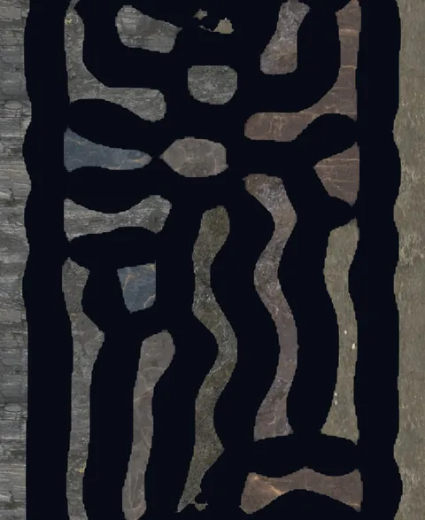 Coral field (dense) parameter variation 3