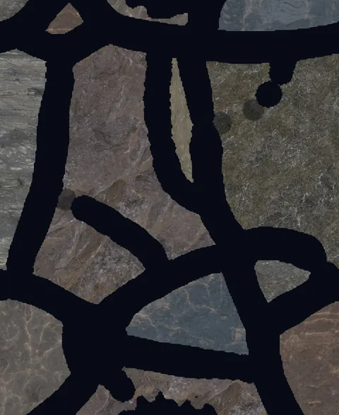 Slime field (dense) parameter variation 2